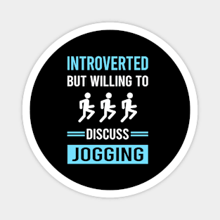 Introverted Jogging Jog Jogger Magnet